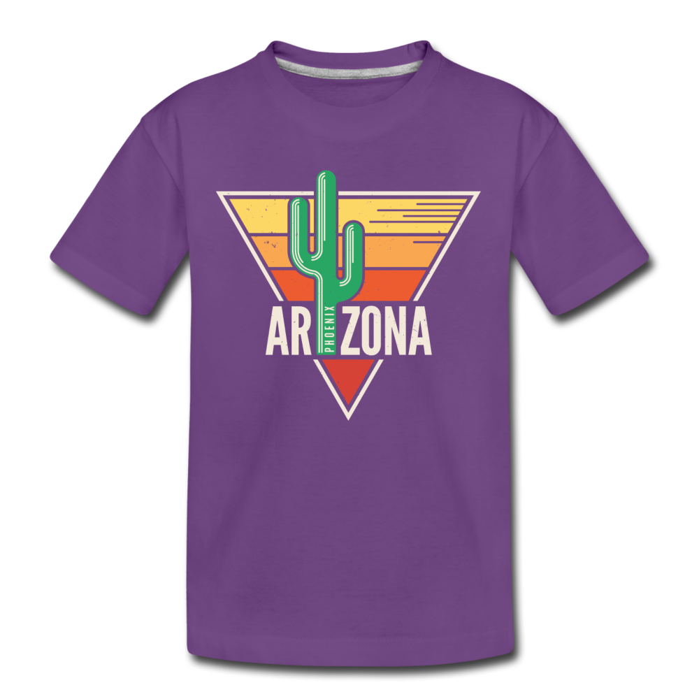 Phoenix, Arizona - Kids' Premium T-Shirt - purple