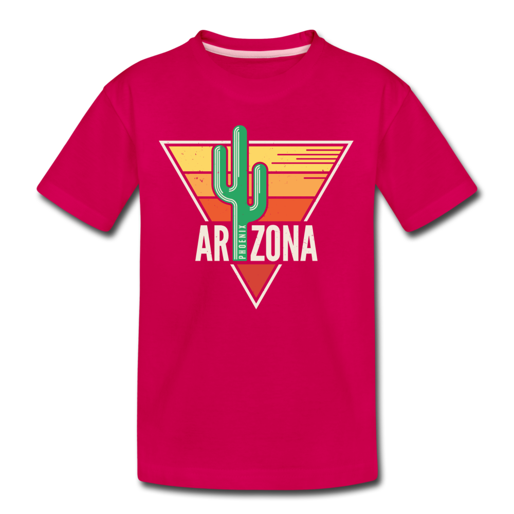 Phoenix, Arizona - Kids' Premium T-Shirt - dark pink