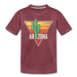 Phoenix, Arizona - Kids' Premium T-Shirt - heather burgundy