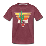 Phoenix, Arizona - Kids' Premium T-Shirt - heather burgundy