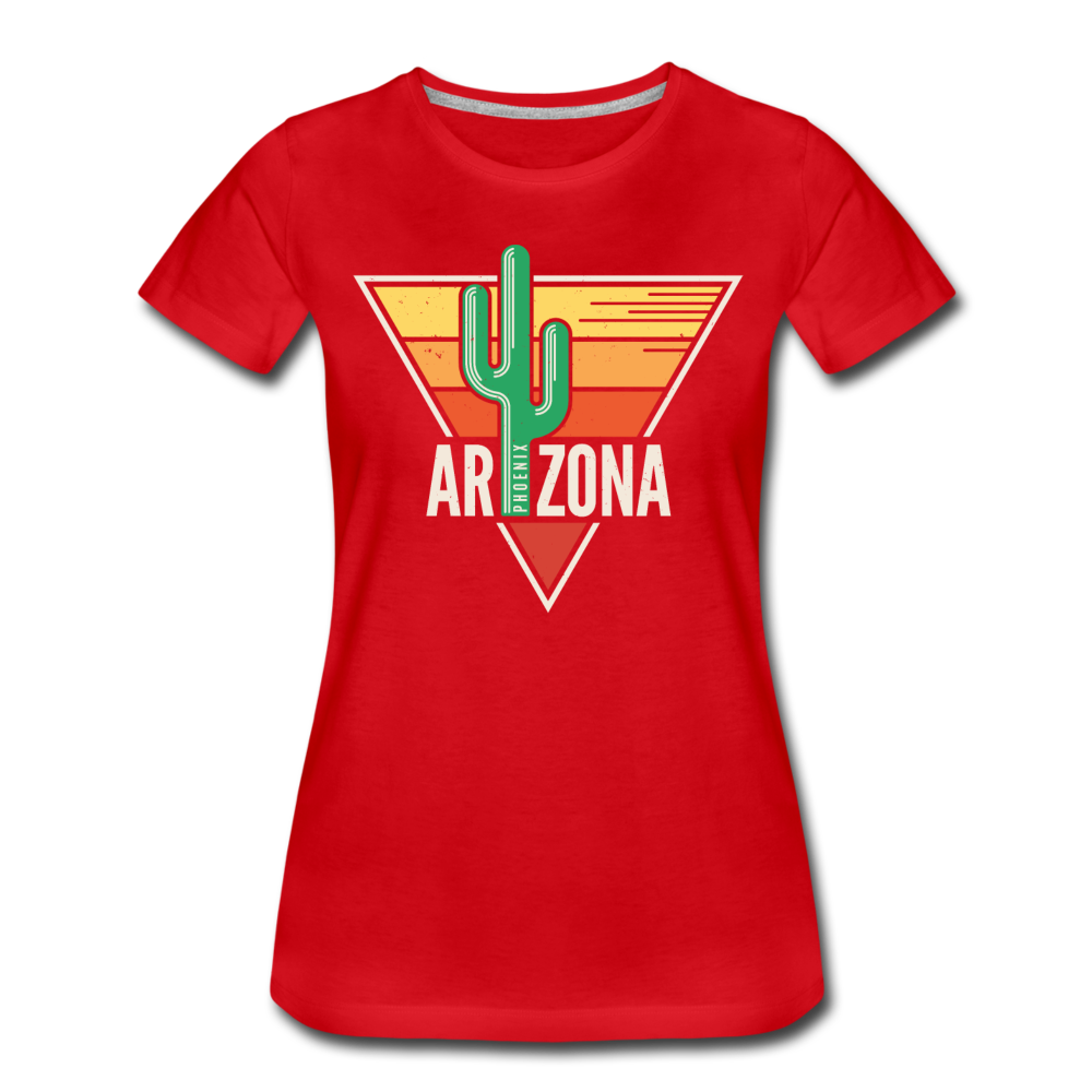 Phoenix, Arizona - Women’s Premium T-Shirt - red