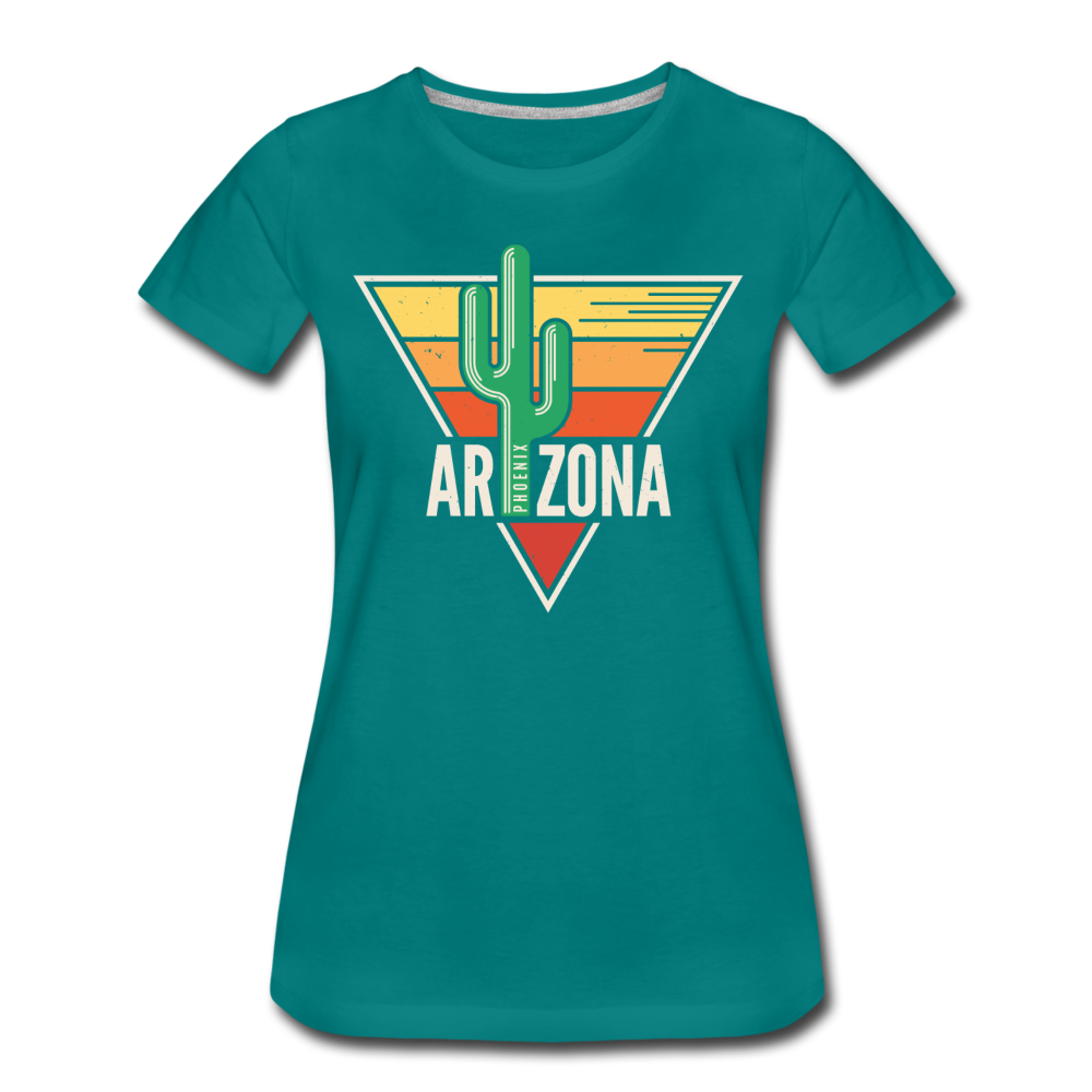 Phoenix, Arizona - Women’s Premium T-Shirt - teal