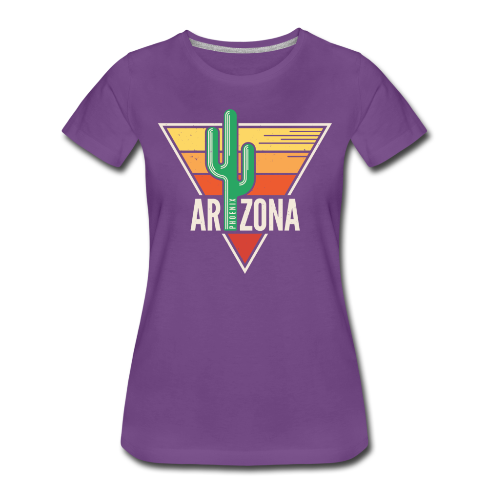 Phoenix, Arizona - Women’s Premium T-Shirt - purple