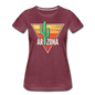 Phoenix, Arizona - Women’s Premium T-Shirt - heather burgundy