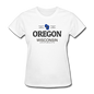 Oregon, WIsconsin - Women's T-Shirt - white