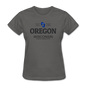 Oregon, WIsconsin - Women's T-Shirt - charcoal