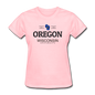 Oregon, WIsconsin - Women's T-Shirt - pink