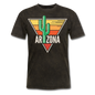 Phoenix, Arizona - Men's T-Shirt - mineral black