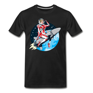 Rocket Girl - Men's Premium T-Shirt - black