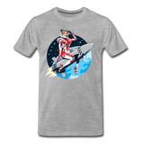 Rocket Girl - Men's Premium T-Shirt - heather gray