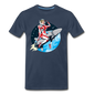 Rocket Girl - Men's Premium T-Shirt - navy