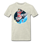 Rocket Girl - Men's Premium T-Shirt - heather oatmeal