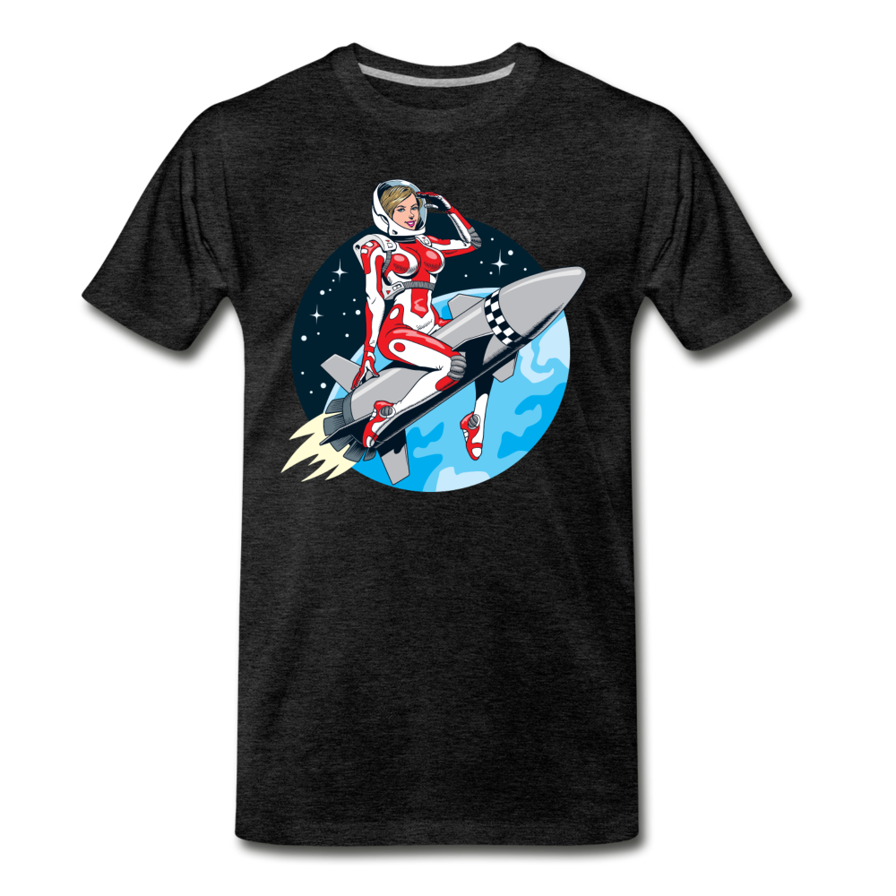 Rocket Girl - Men's Premium T-Shirt - charcoal gray