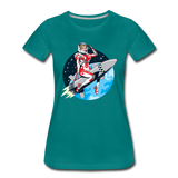 Rocket Girl - Women’s Premium T-Shirt - teal