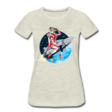 Rocket Girl - Women’s Premium T-Shirt - heather oatmeal