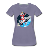 Rocket Girl - Women’s Premium T-Shirt - washed violet