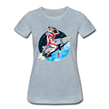 Rocket Girl - Women’s Premium T-Shirt - heather ice blue