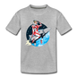 Rocket Girl - Kids' Premium T-Shirt - heather gray