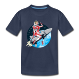 Rocket Girl - Kids' Premium T-Shirt - navy
