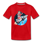 Rocket Girl - Kids' Premium T-Shirt - red