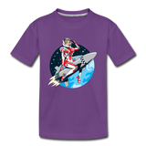 Rocket Girl - Kids' Premium T-Shirt - purple