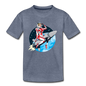 Rocket Girl - Kids' Premium T-Shirt - heather blue