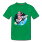 Rocket Girl - Kids' Premium T-Shirt - kelly green