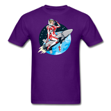 Rocket Girl - Men's T-Shirt - purple