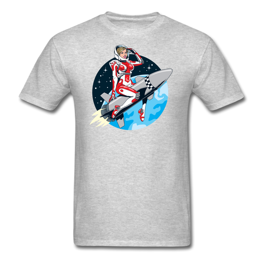 Rocket Girl - Men's T-Shirt - heather gray