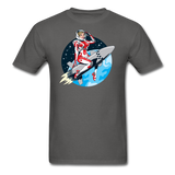 Rocket Girl - Men's T-Shirt - charcoal