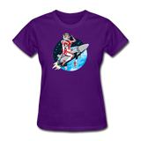 Rocket Girl - Women's T-Shirt - purple