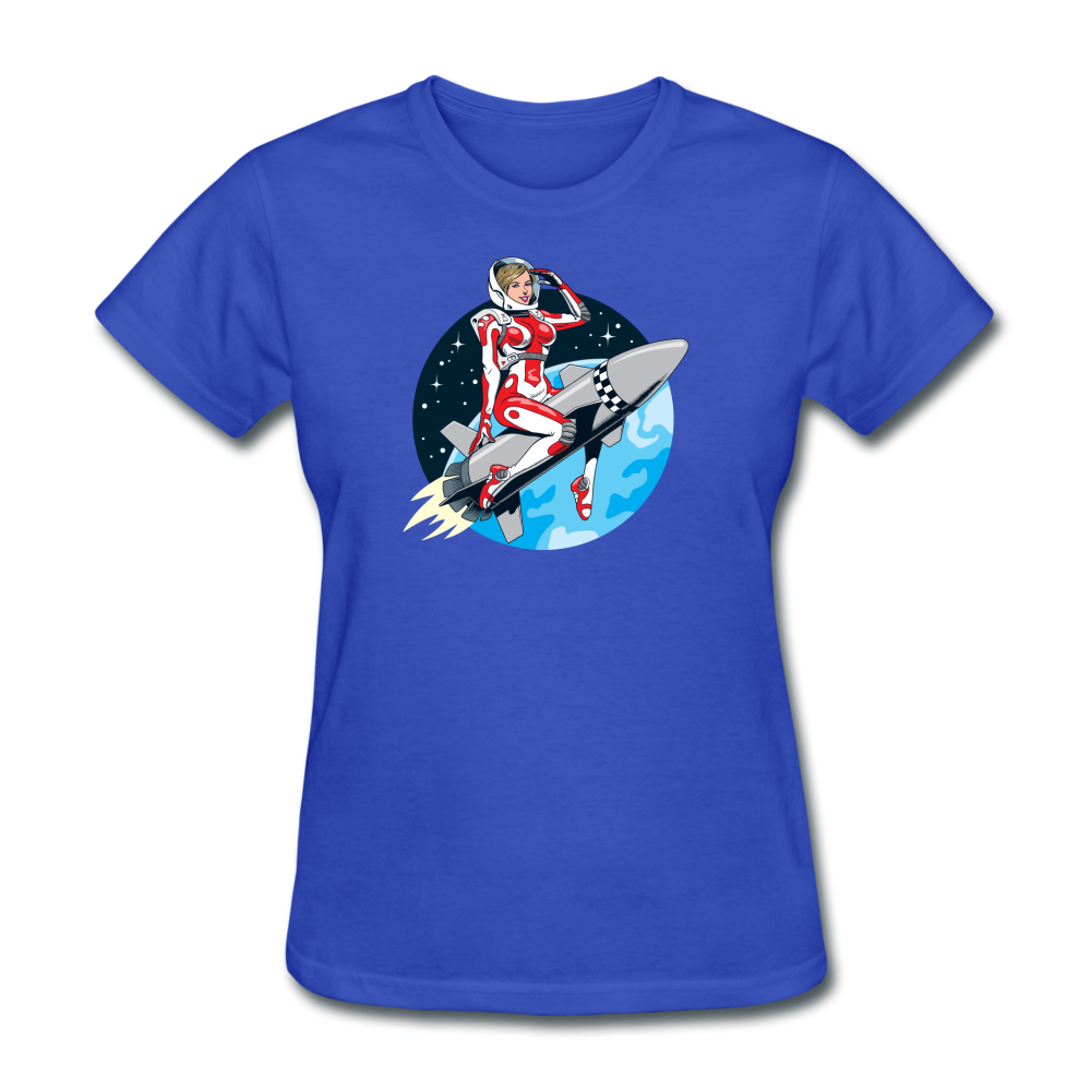 Rocket Girl - Women's T-Shirt - royal blue