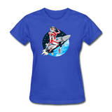 Rocket Girl - Women's T-Shirt - royal blue