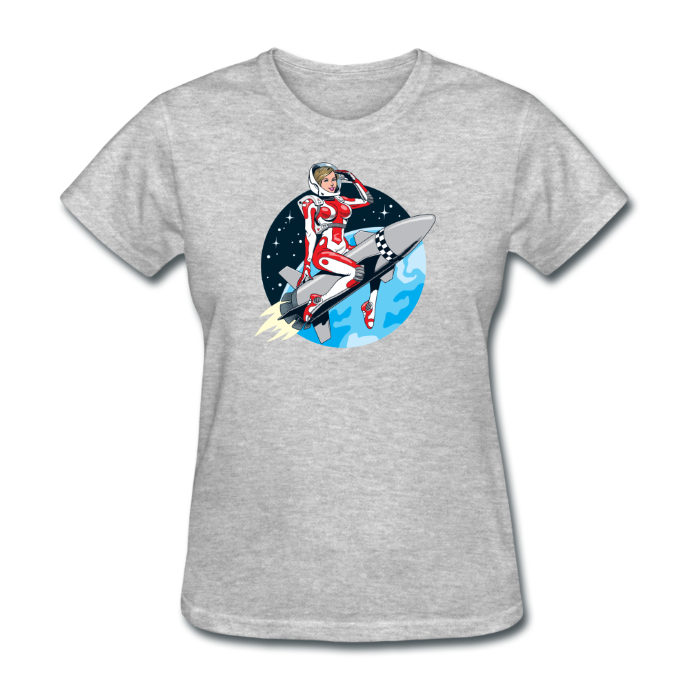 Rocket Girl - Women's T-Shirt - heather gray