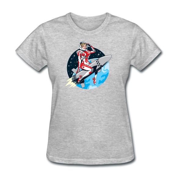Rocket Girl - Women's T-Shirt - heather gray