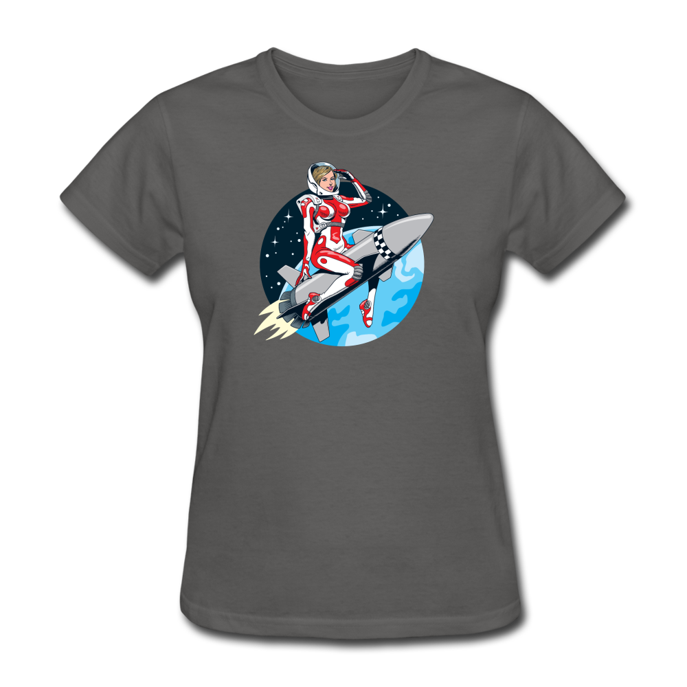 Rocket Girl - Women's T-Shirt - charcoal