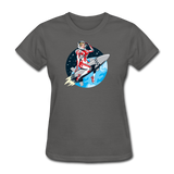 Rocket Girl - Women's T-Shirt - charcoal