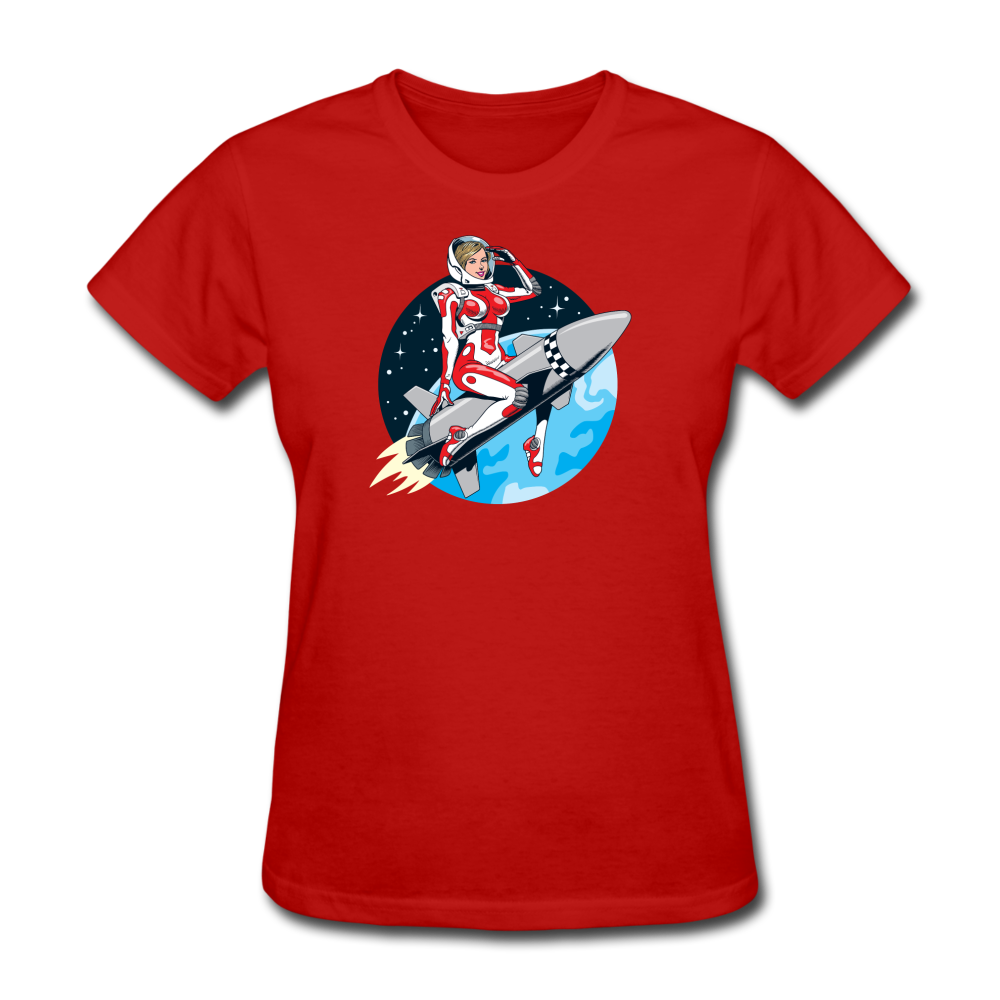 Rocket Girl - Women's T-Shirt - red