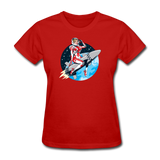 Rocket Girl - Women's T-Shirt - red