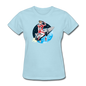 Rocket Girl - Women's T-Shirt - powder blue