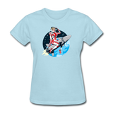 Rocket Girl - Women's T-Shirt - powder blue