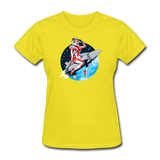 Rocket Girl - Women's T-Shirt - yellow
