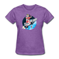 Rocket Girl - Women's T-Shirt - purple heather