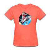 Rocket Girl - Women's T-Shirt - heather coral