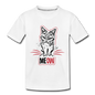 Angry Cat - Kids' Premium T-Shirt - white