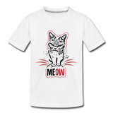 Angry Cat - Kids' Premium T-Shirt - white