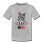 Angry Cat - Kids' Premium T-Shirt - heather gray