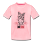 Angry Cat - Kids' Premium T-Shirt - pink