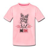 Angry Cat - Kids' Premium T-Shirt - pink