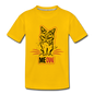 Angry Cat - Kids' Premium T-Shirt - sun yellow